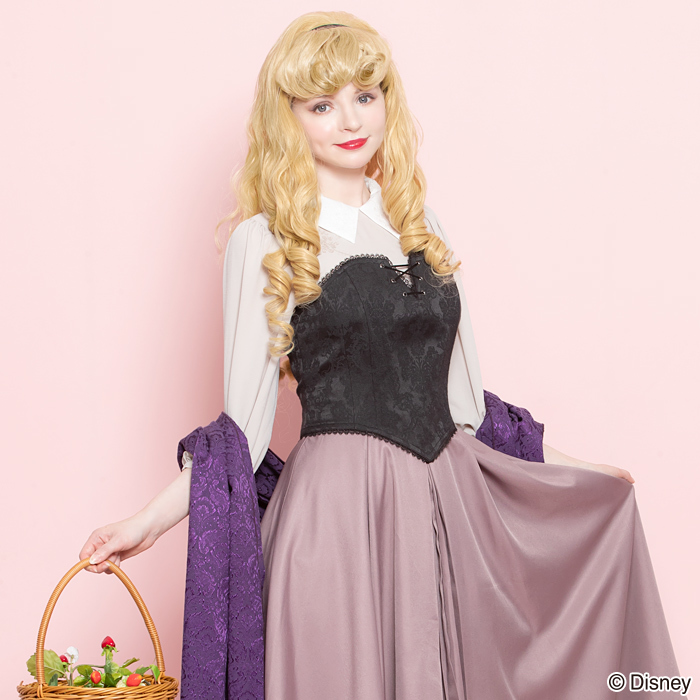 仮装 眠れる森の美女 ブライアローズ ドレス コスプレ シークレット