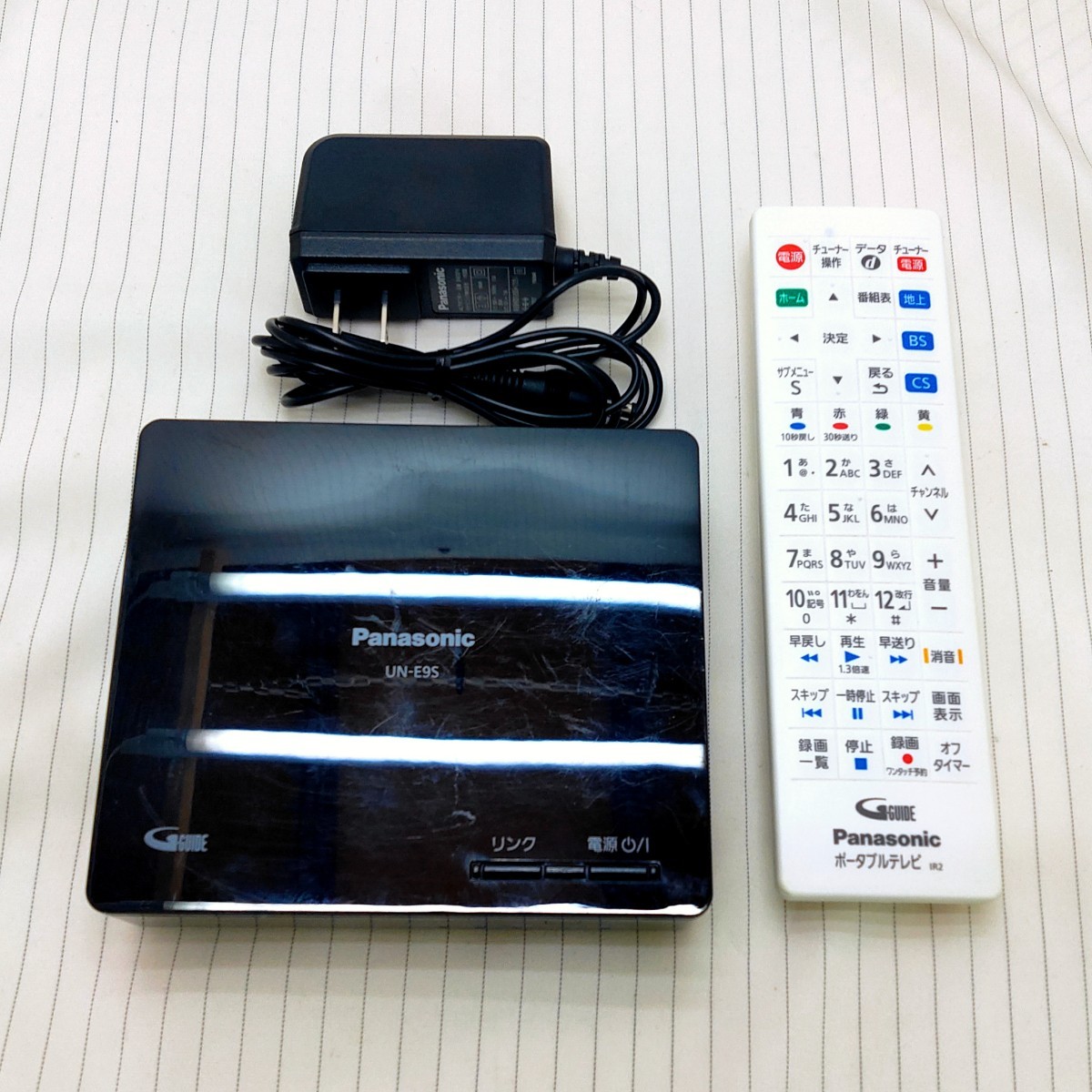 パナソニック ポータブルTV チューナー UN-E9S リモコン付き｜Yahoo