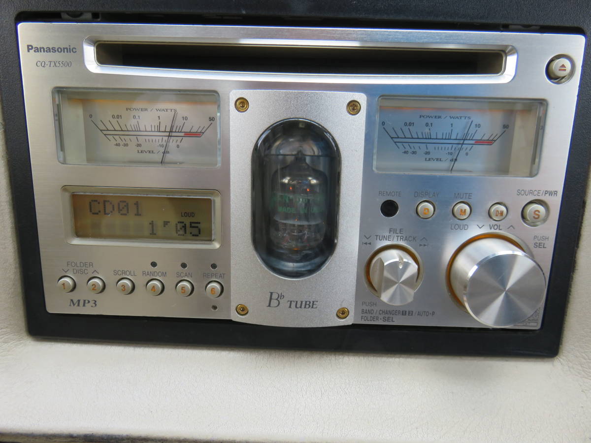 Yahoo!オークション - CQ-TX5500 真空管 CD MP3 AM FM AUX panasonic