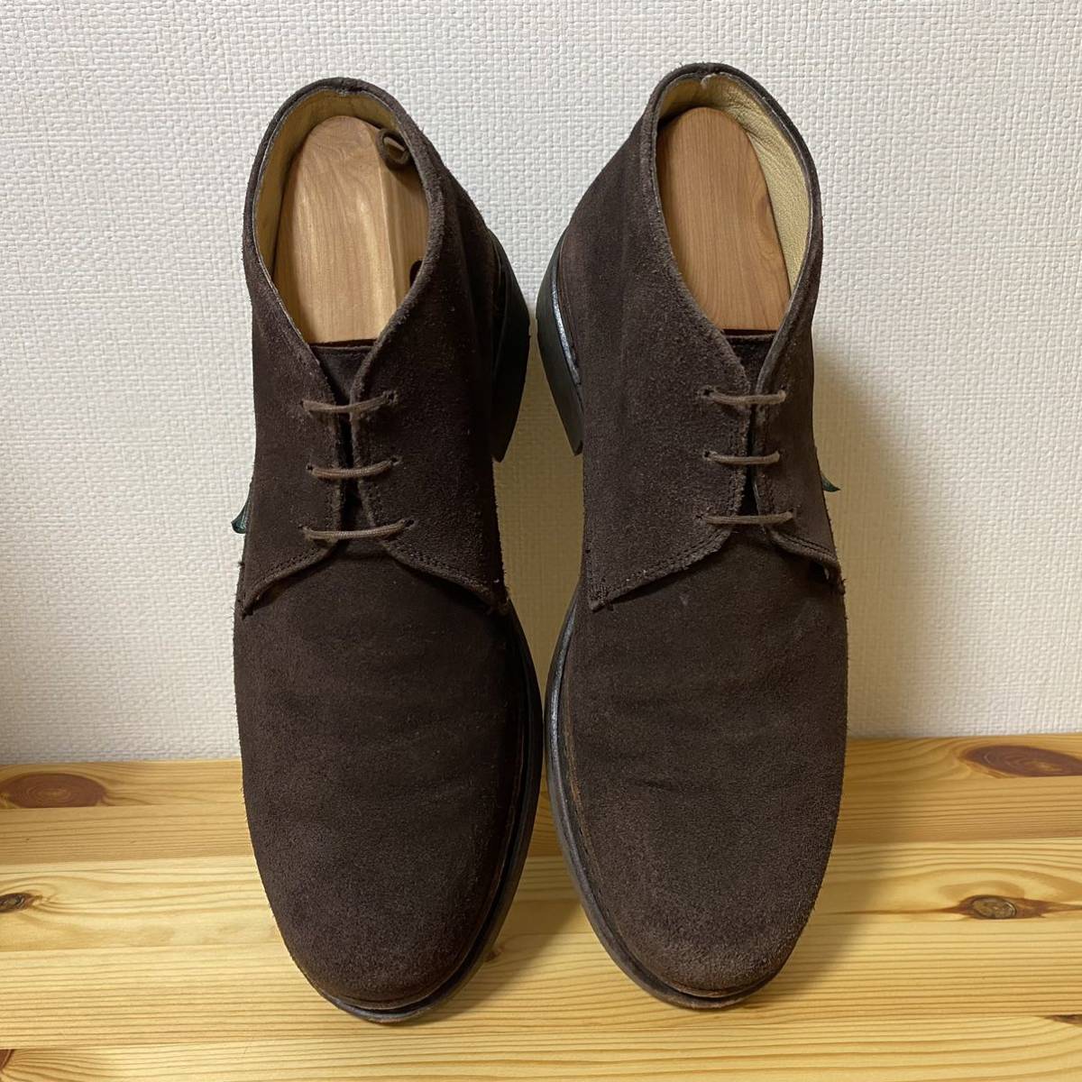 ボーイズマーケット別注 パラブーツ スエードチャッカブーツ ゲルニー