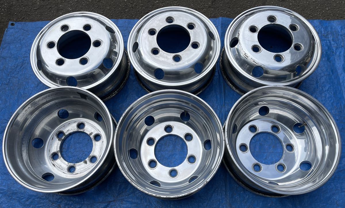 Yahoo!オークション - アルミ ホイール 4トン車用 アルコア 17.5×6.00