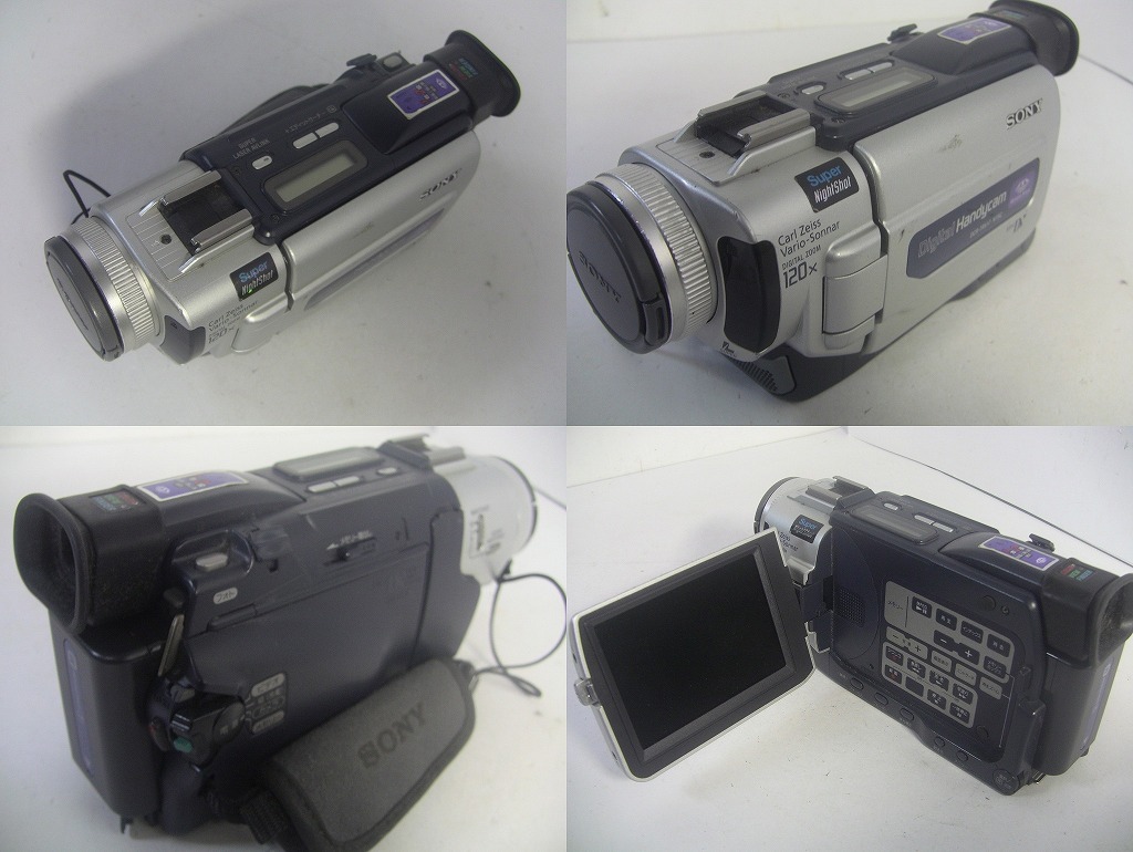 MiniDVテープ再生できます SONY MiniDVビデオカメラ DCR-TRV17