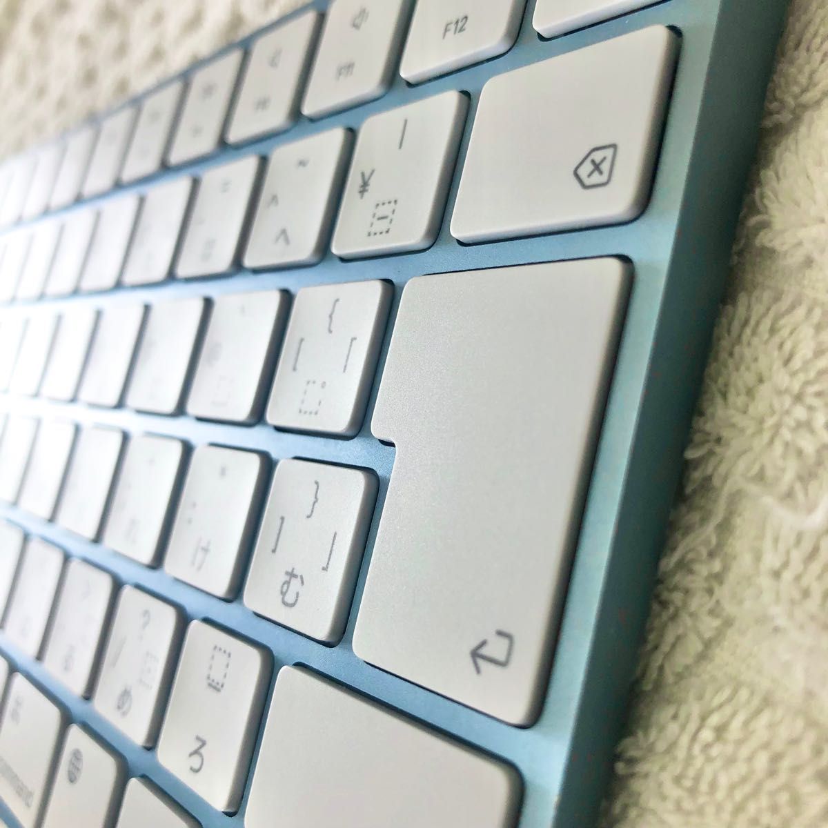 訳あり】 限定色 ブルー Apple Magic Keyboard 3 アップルマジック