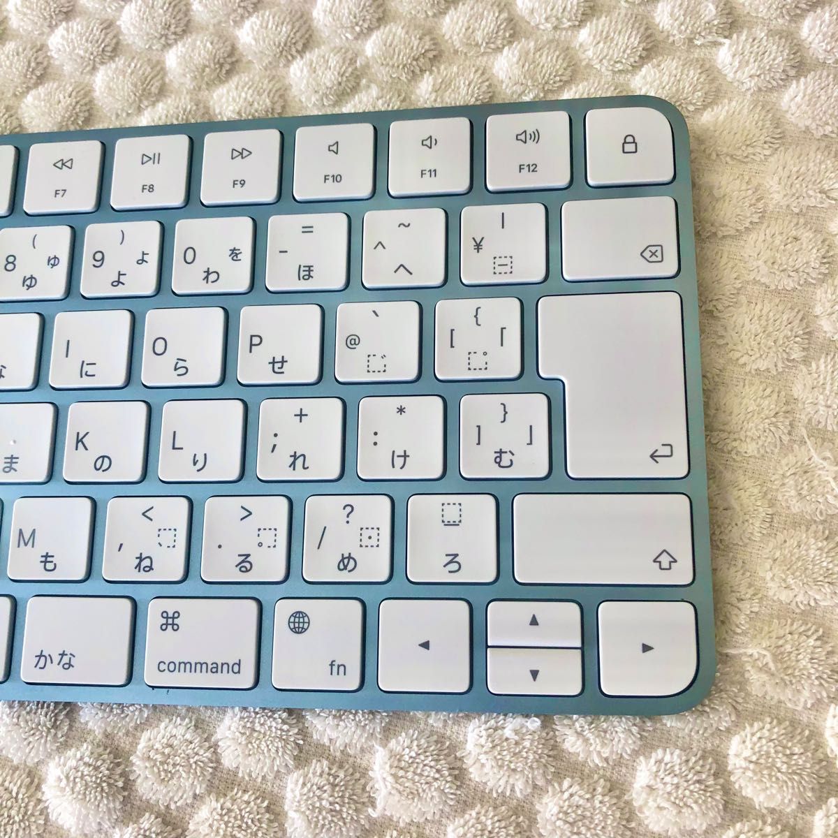 訳あり】 限定色 ブルー Apple Magic Keyboard 3 アップルマジック