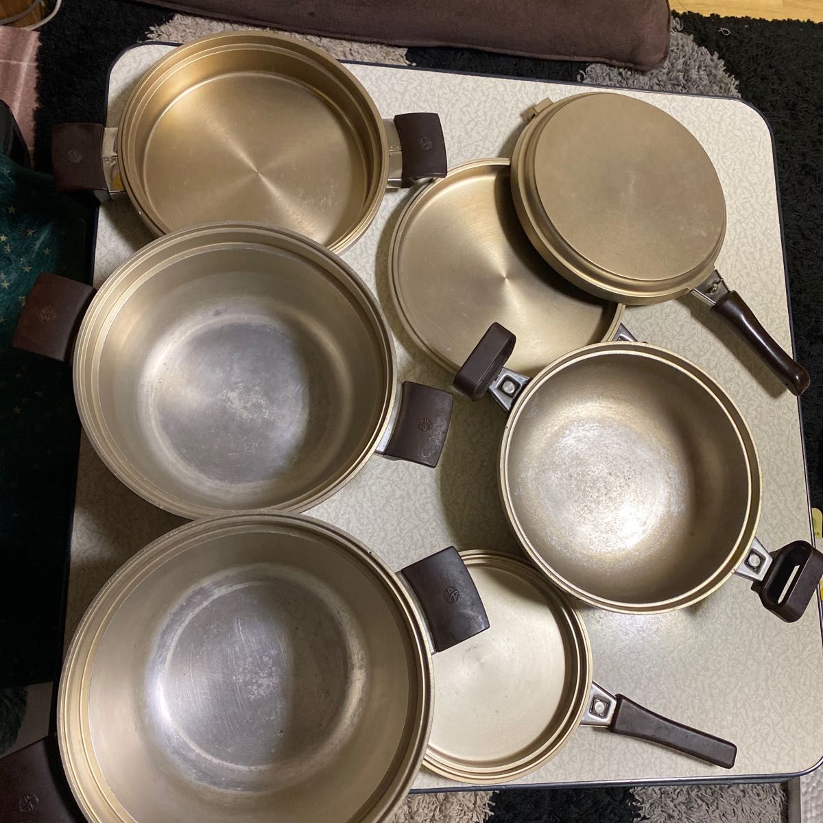 最高級しばのキッチン ゴールドNEO無水鍋7点セット鍋セット 無水鍋