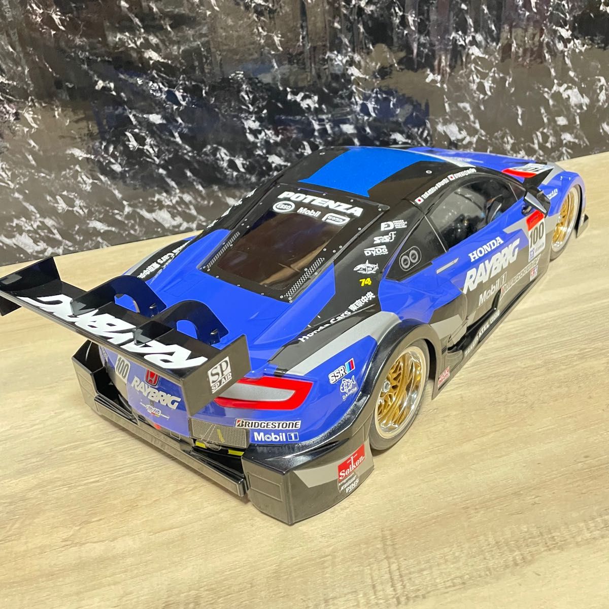 タミヤ ホンダ nsx 1/10 ラジコンボディーrc ツーリング 完成品 NSX