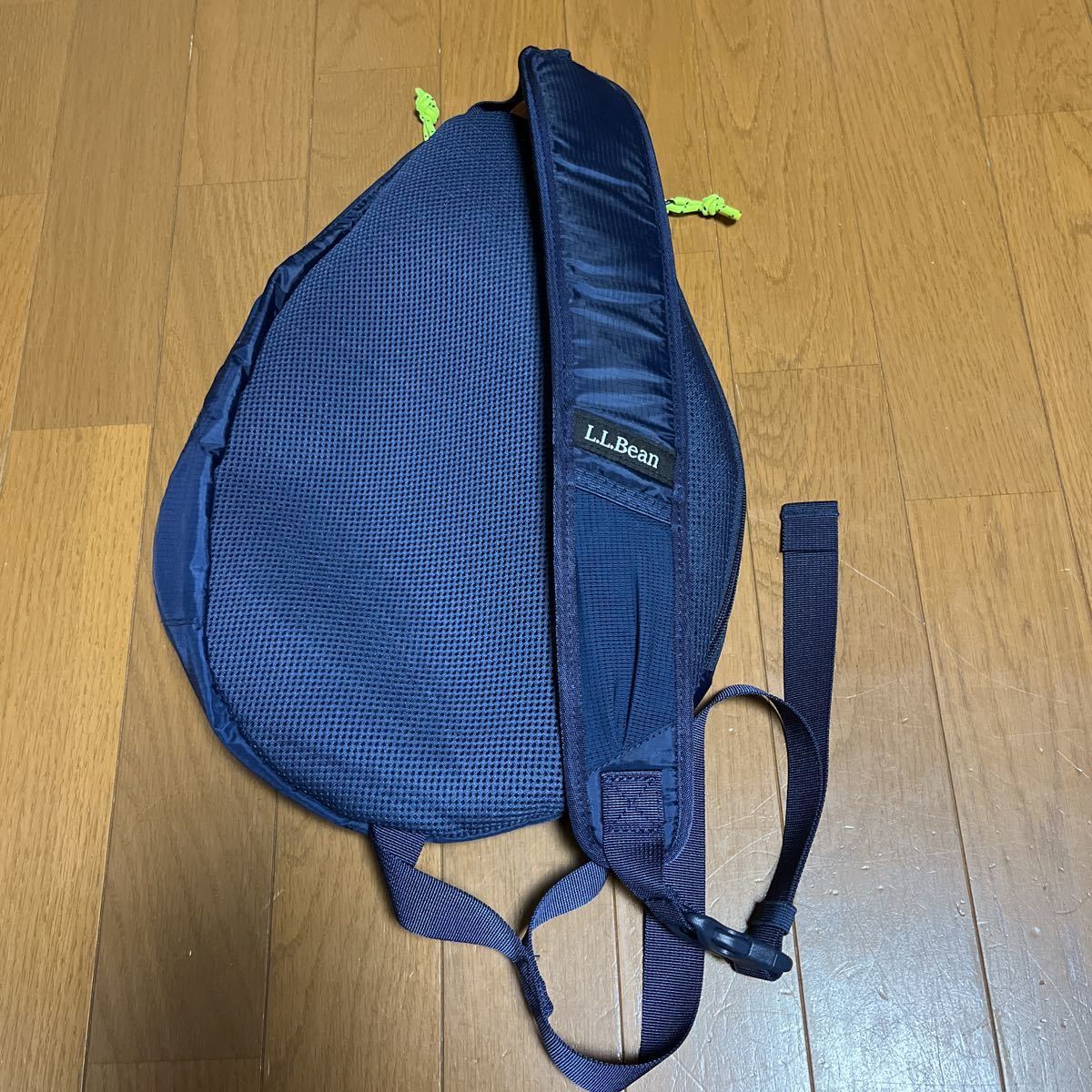 エルエルビーン 90s 00s ワンショルダー スリングバッグ ネイビー 希少