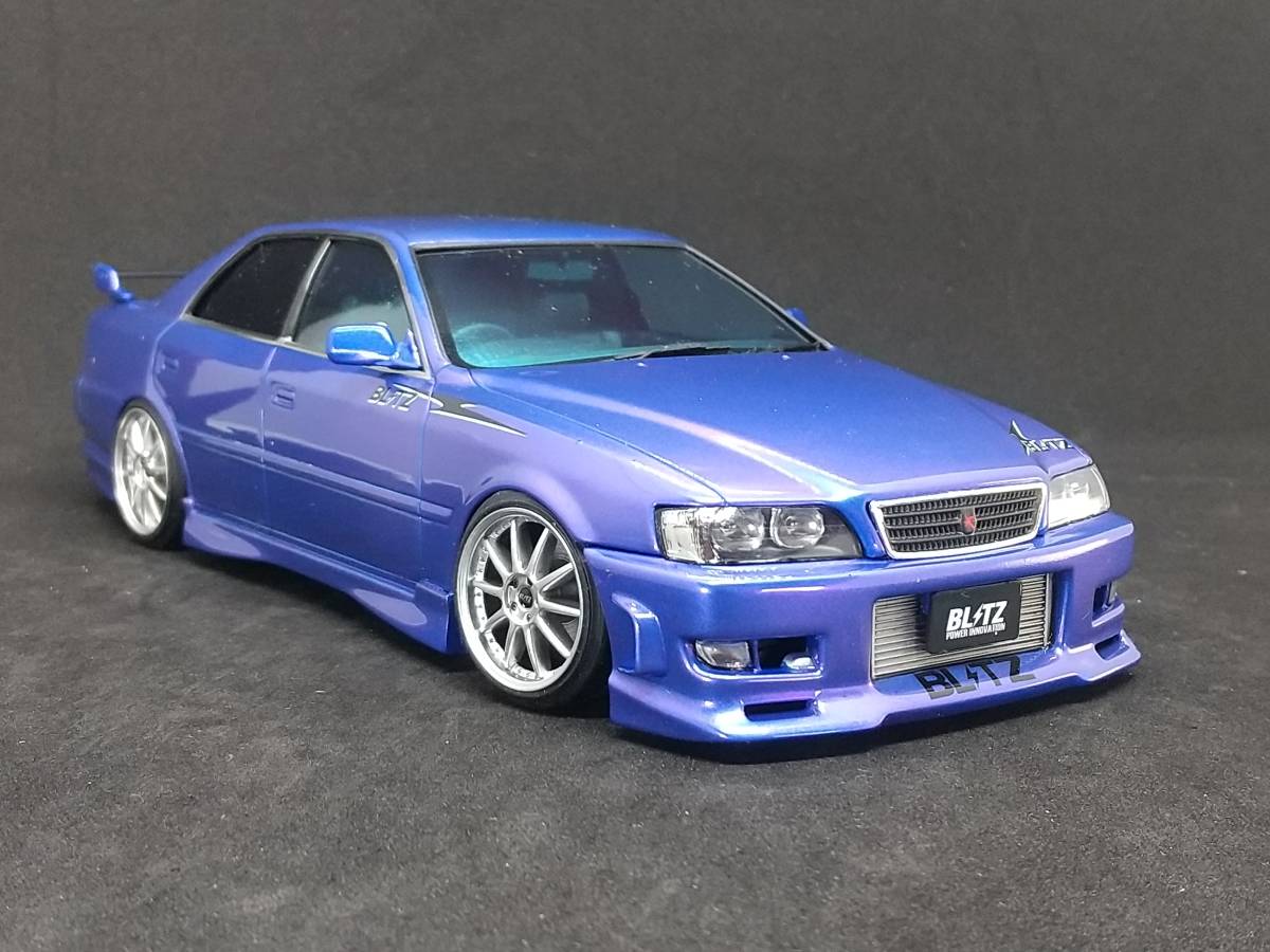 Yahoo!オークション - アオシマ 1/24 ブリッツ JZX100 チェイサー ツア