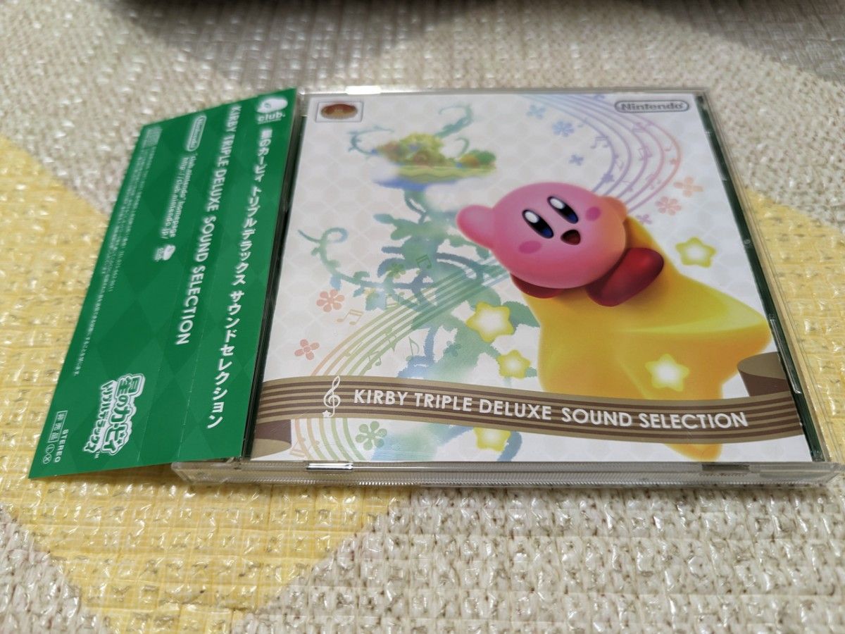 星のカービィ トリプルデラックス サウンドセレクション CD 美品