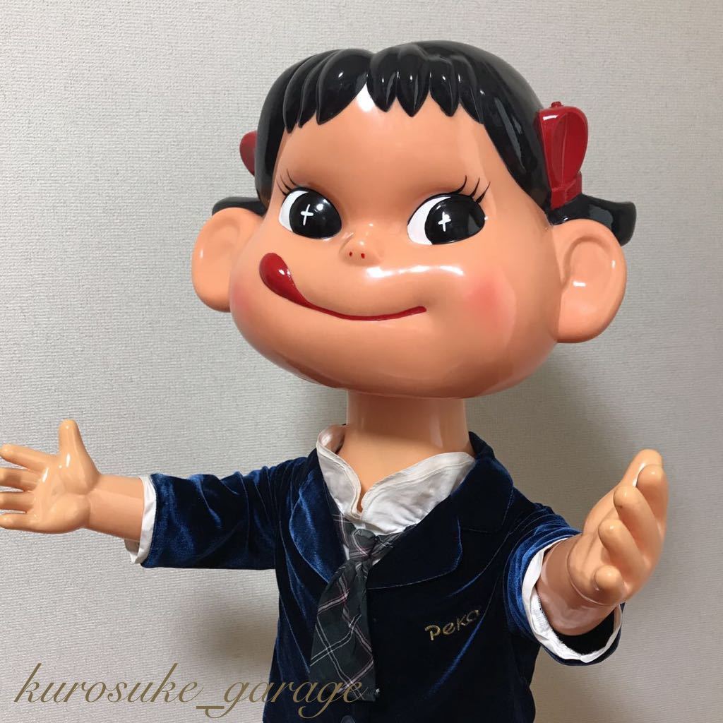 Yahoo!オークション - 不二家ペコちゃん ほっぺの赤いペコちゃん 店頭