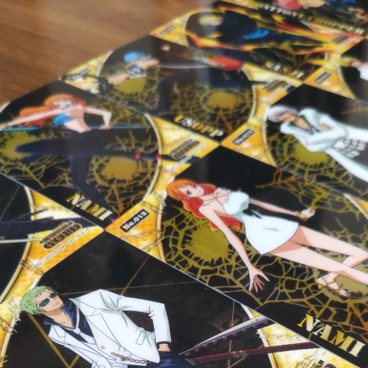 ワンピース フィルムゴールド クリアカードコレクションガム 全35種