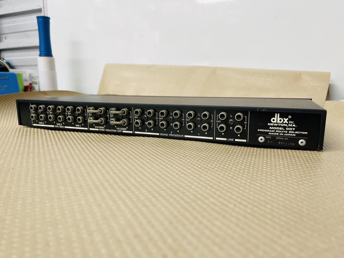 dbx MODEL 007 プログラムルートセレクター｜Yahoo!フリマ（旧PayPay