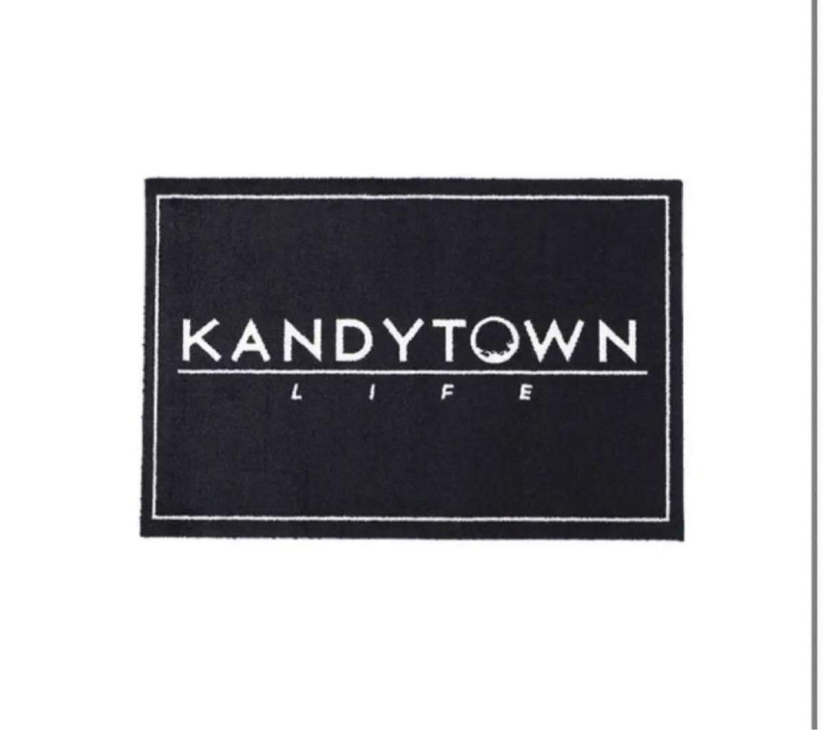 値引不可】KANDYTOWN ORIGINAL LOGO FLOOR MAT ラグマット｜Yahoo