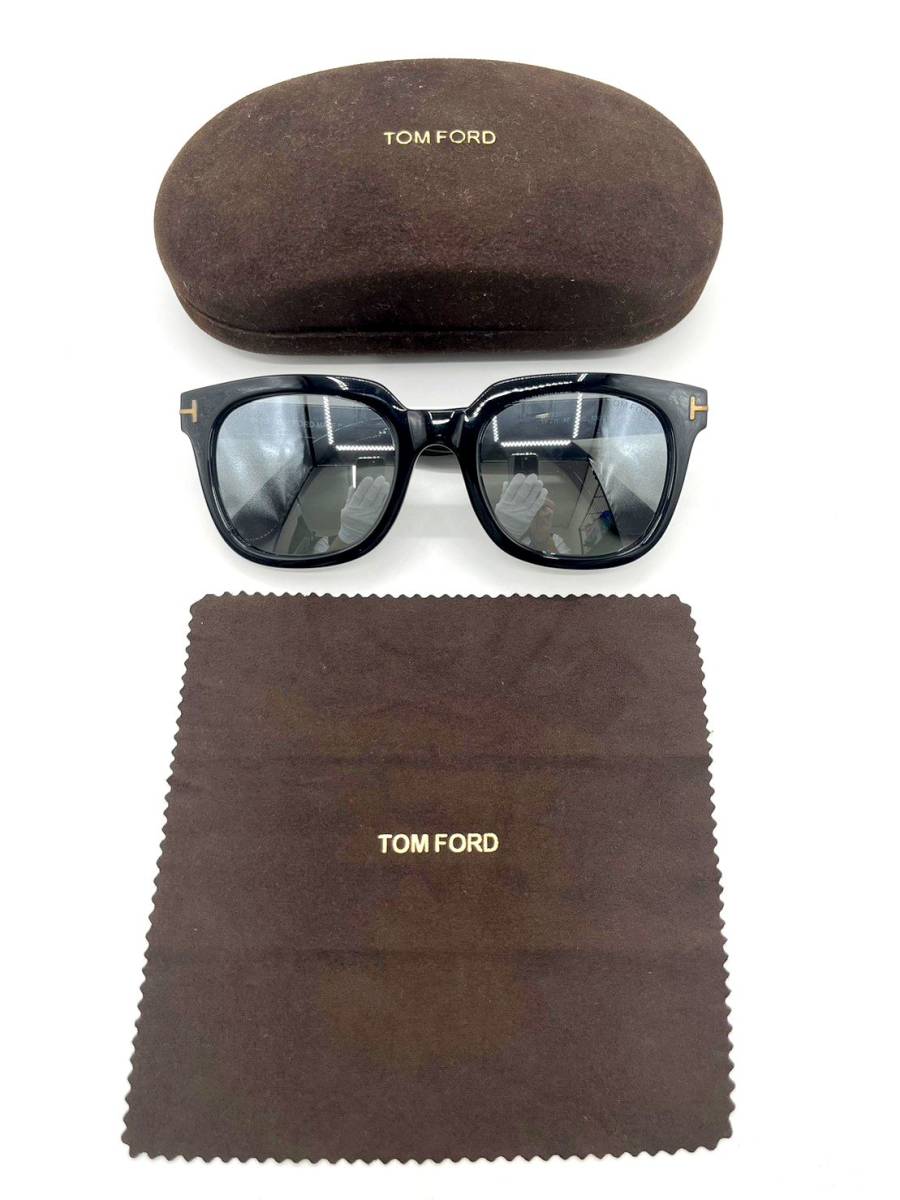 極美品】TOM FORD トムフォード TF211 AF 02C 53 21 140 サングラス 度