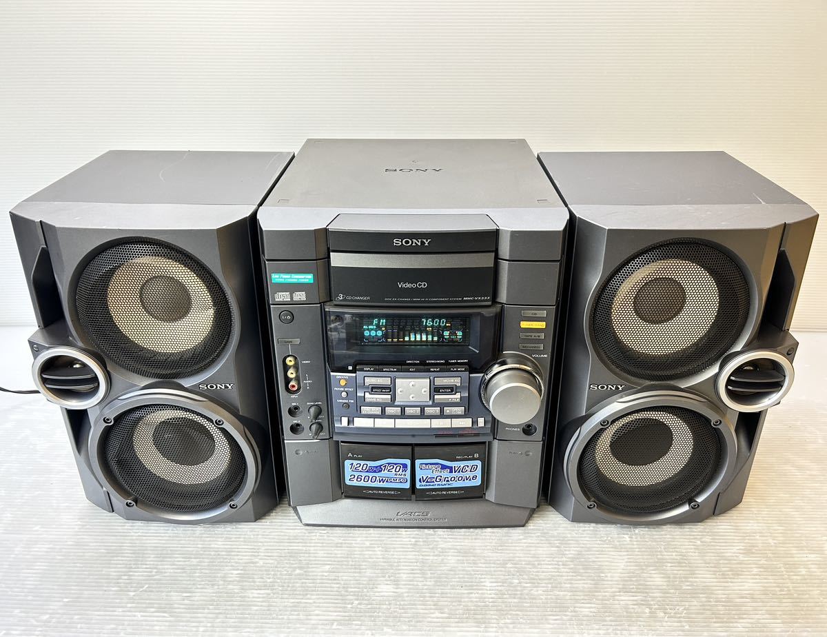 Yahoo!オークション - SONY/ソニー CDデッキレシーバー(MHC-VX333) 海