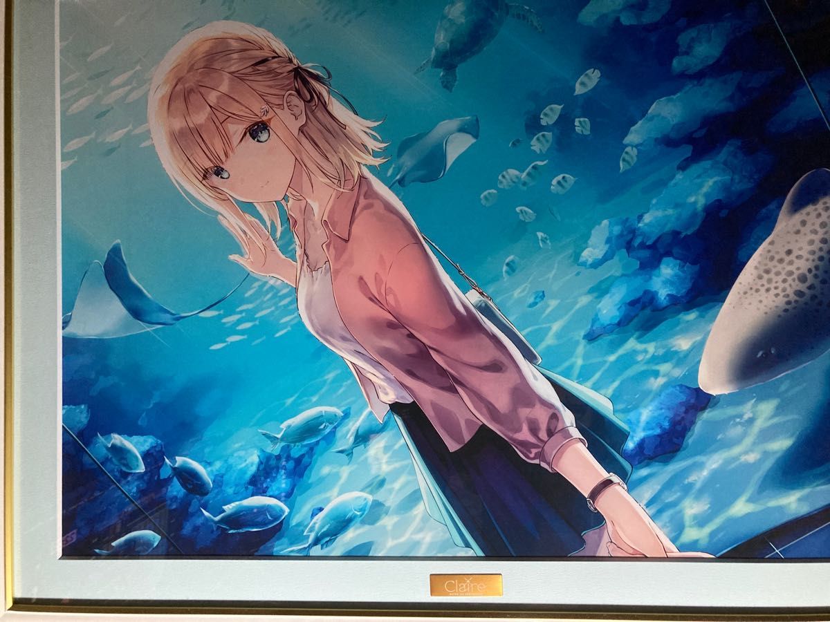 サイン入り保証書付】複製原画(A2）A『Claire』hiten｜Yahoo!フリマ