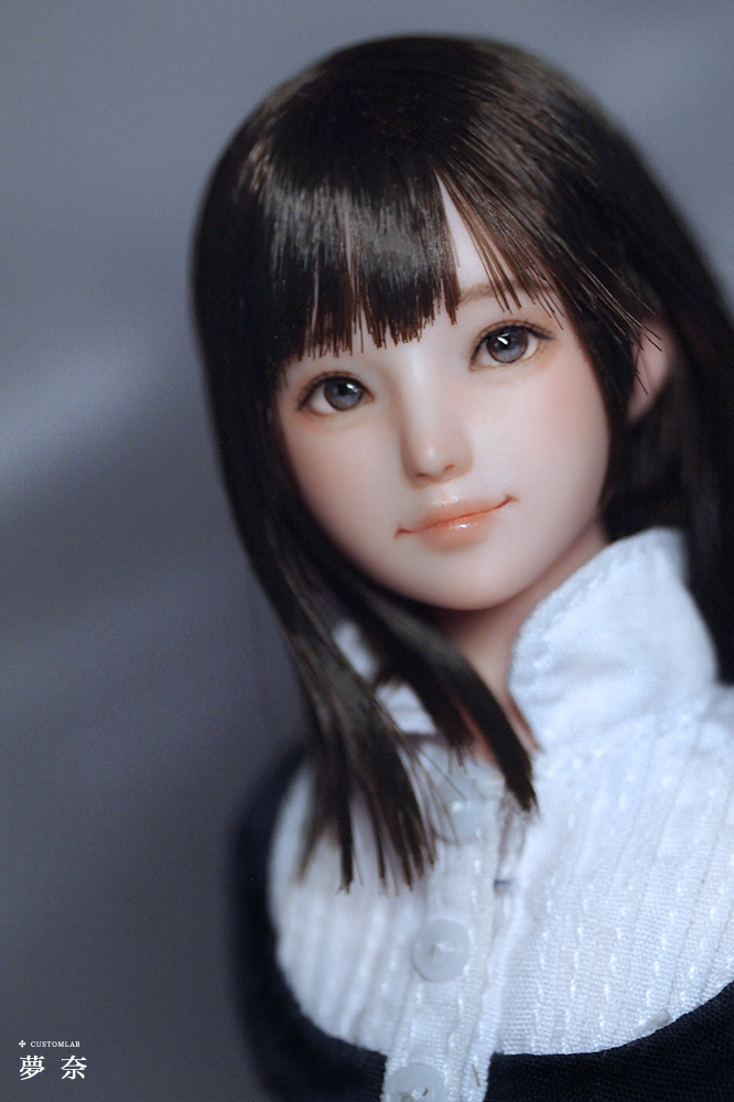 Yahoo!オークション - customlab 夢奈 1/6 カスタムヘッド オビツ