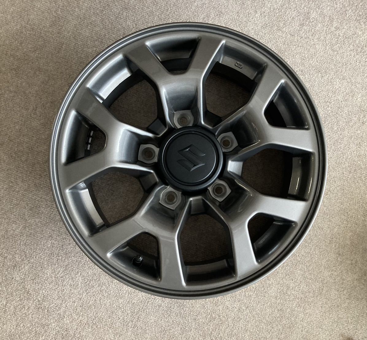 ジムニー シエラ 純正ホイール 1本 新車外し JB74 スペアタイヤ リペア