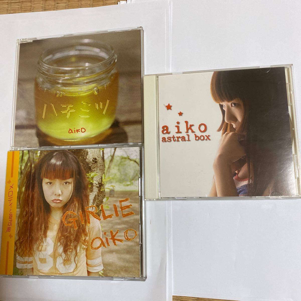 aiko 廃盤インディーズCD「astralBox」「GIRLIE」「ハチミツ」 aiko