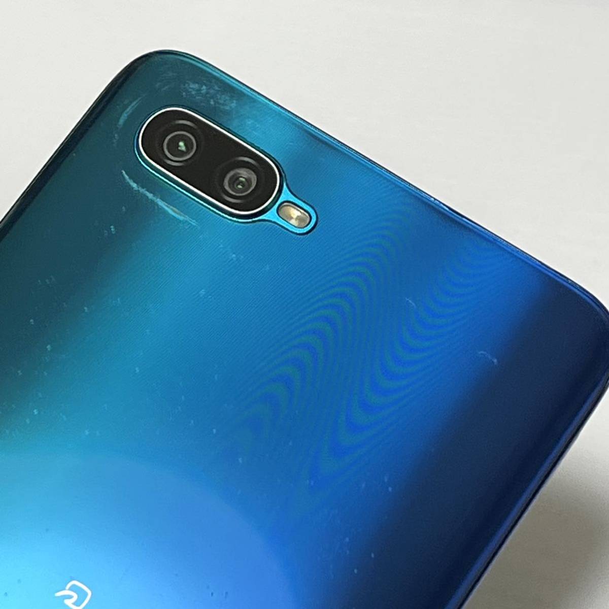 OPPO Reno A CPH1983 ブルー SIMフリー 64GB Androidバージョン9