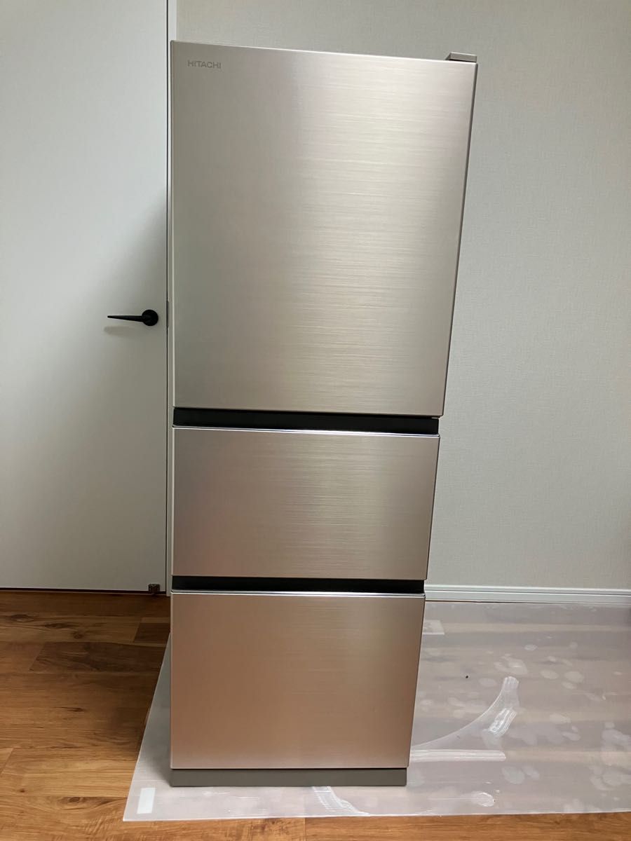 美品】日立 冷蔵庫 R-27KV-1(N)型 2020年製 シャンパンゴールド 冷凍