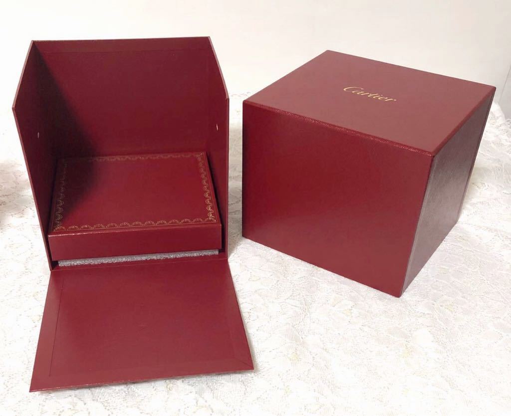 カルティエ「Cartier」時計外箱・取説・保証書のセット 内箱なし（2458