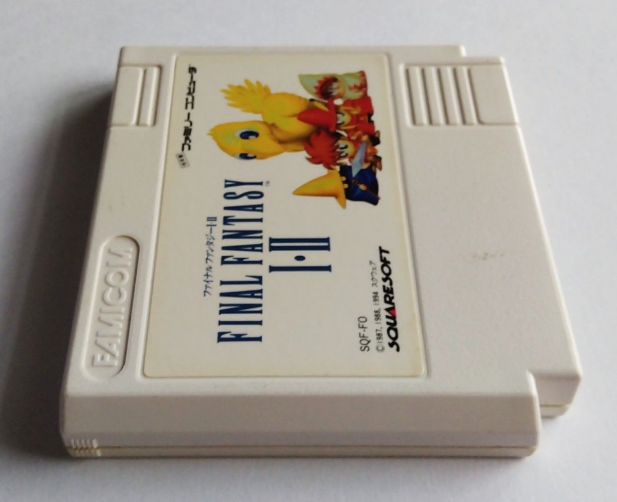 FC ファイナルファンタジーI・II【ファミコン RPG FF1・2 カセット