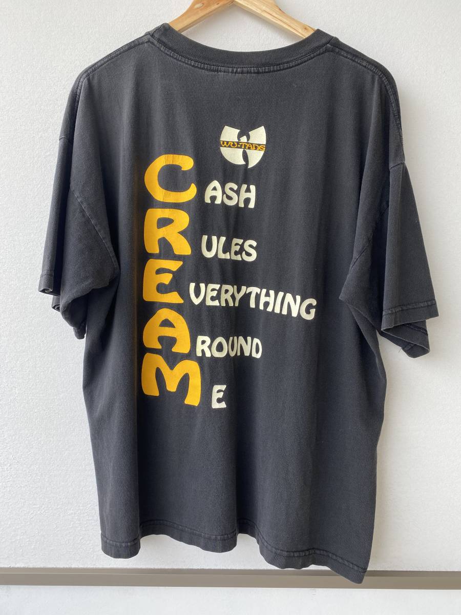 WU-TANG CLAN CREAM ウータン・クラン ラップT RAPTEE ヒップホップ