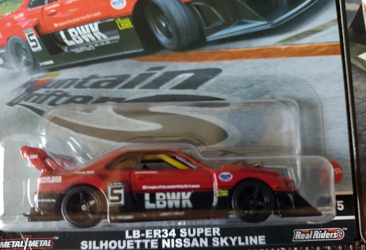 ホットウィール LB-ER34 スーパーシルエット リバティーウォーク 日産