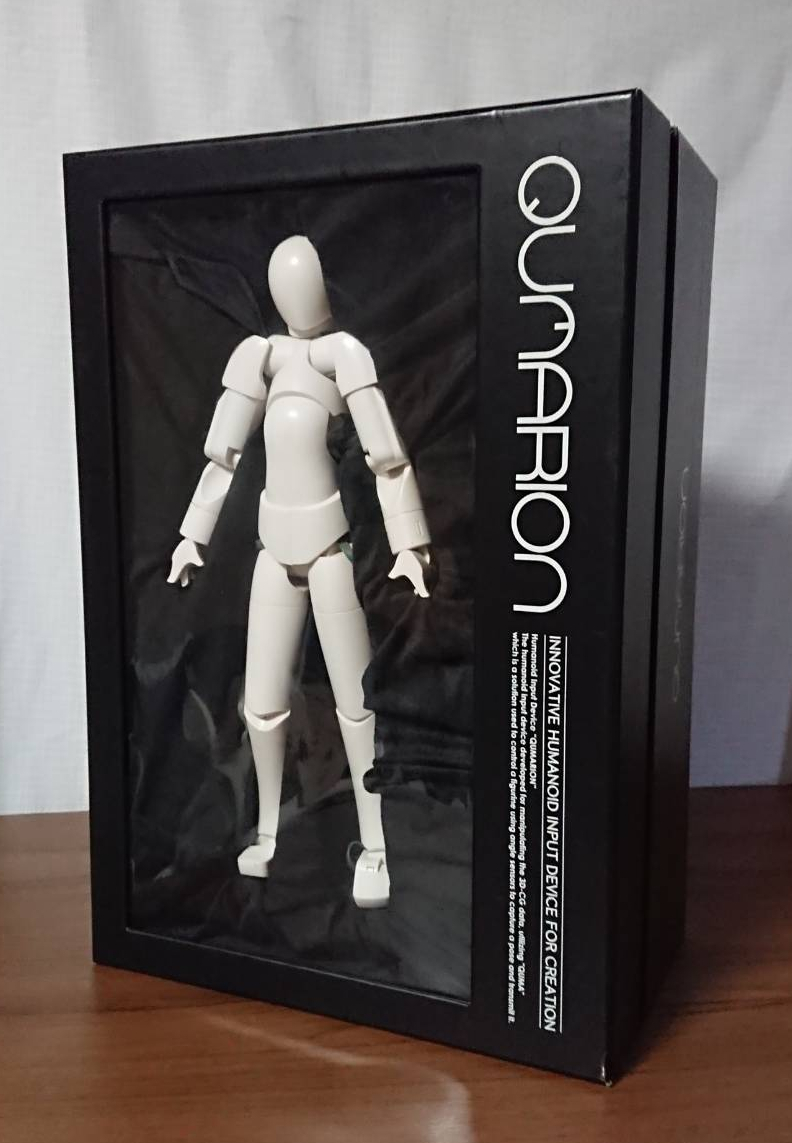 CLIP ストア QUMARION セルシス、人型入力デバイス「QUMARION