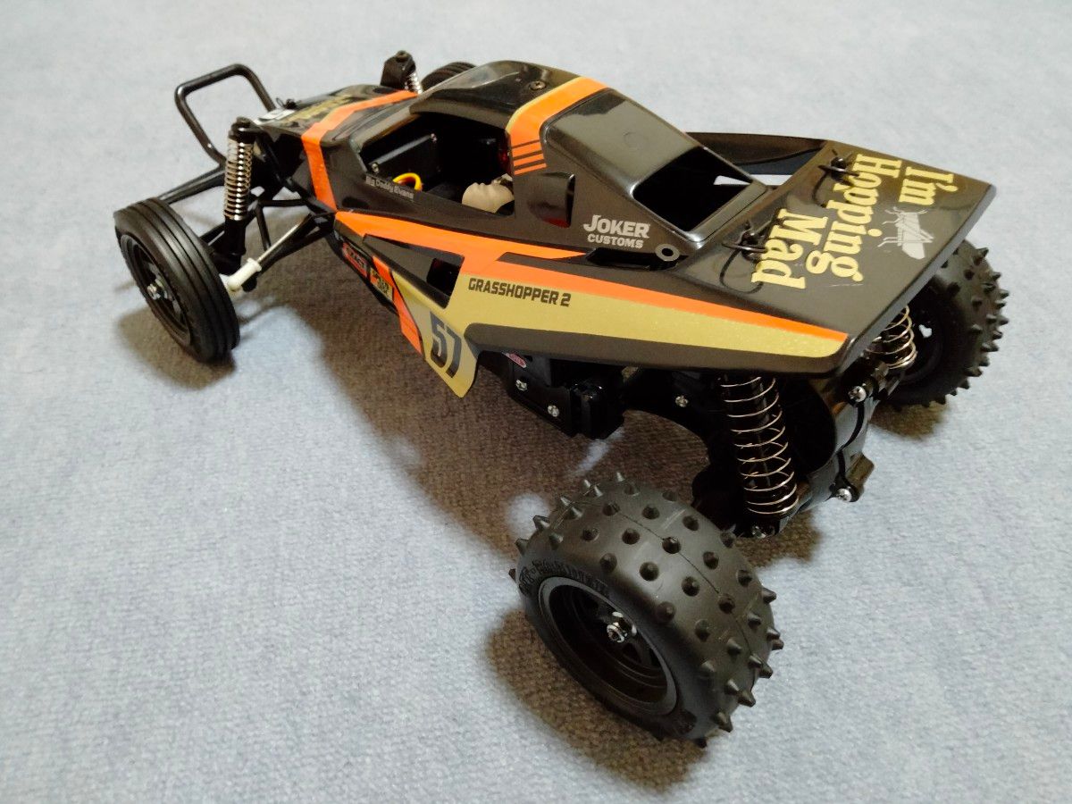 タミヤ グラスホッパーII ブラックエディション 組立済 メカレス