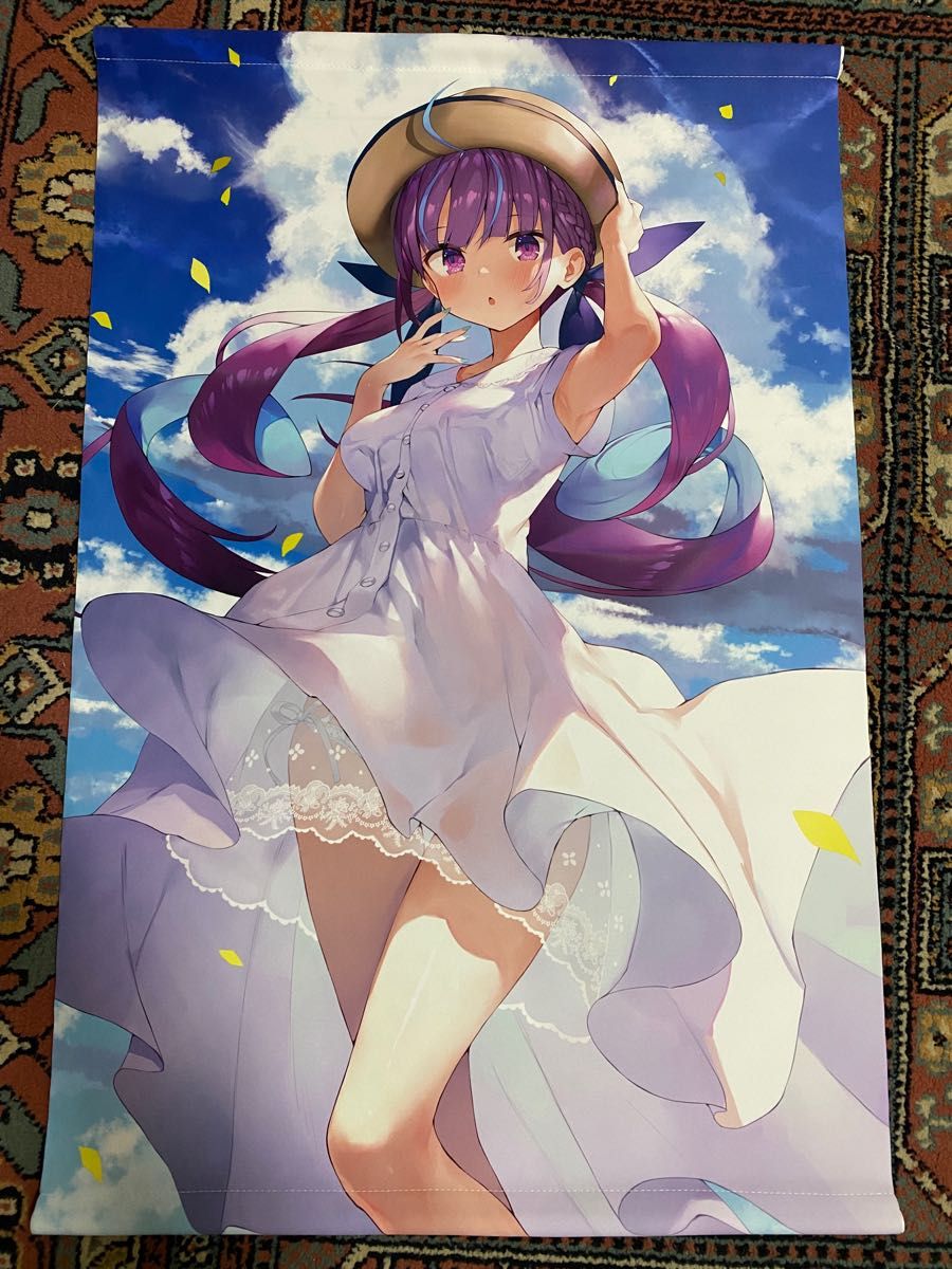 湊あくあ B2タペストリー がおう まかろん大帝 C96｜Yahoo!フリマ（旧