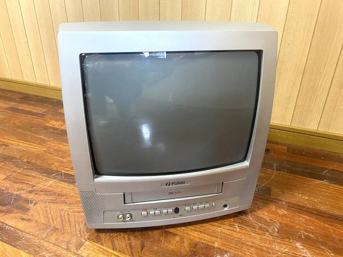Yahoo!オークション - FUNAI/フナイ VC-14PS 14型 ブラウン管 テレビデ