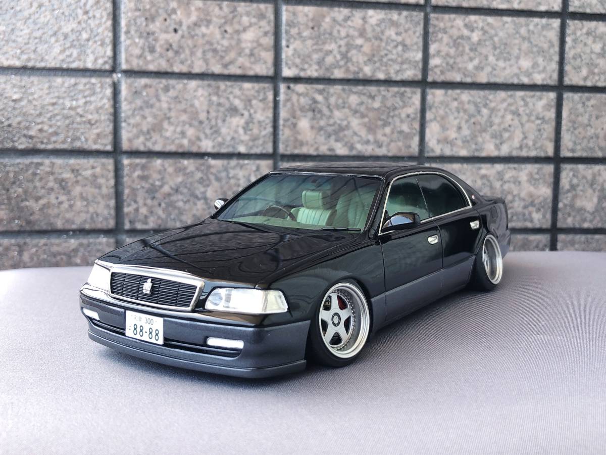 Yahoo!オークション - 1/24 アオシマ 14マジェスタ完成品