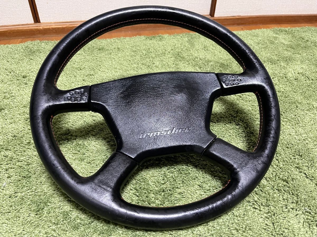いすゞ イルムシャー irmscher OP ステアリング モモ MOMO MOMO 当時物