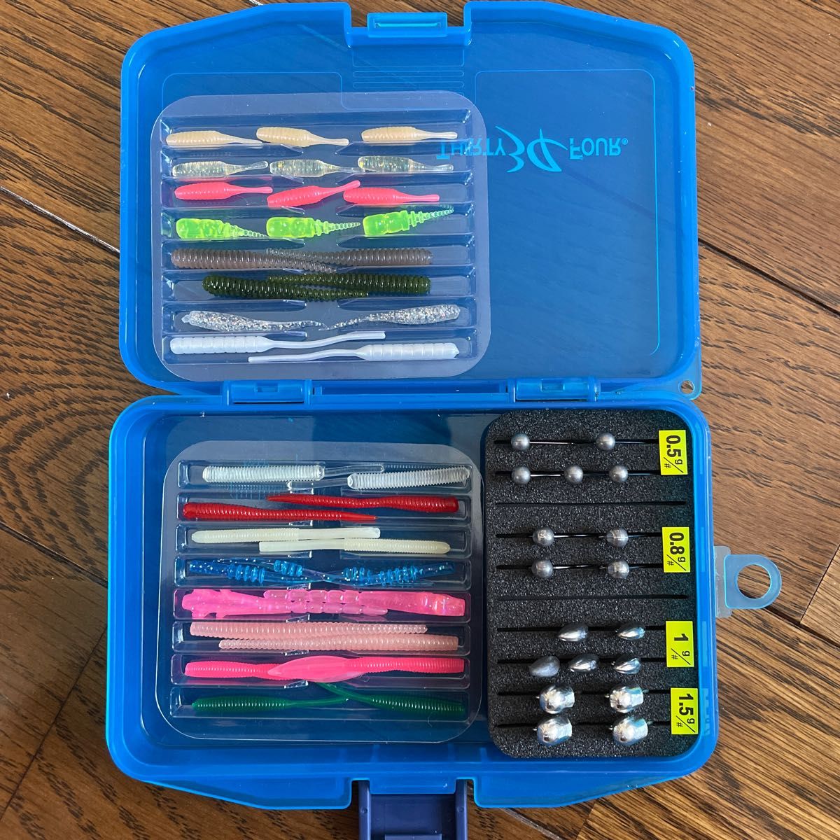 サーティーフォー ランランケース アジング メバリング ワーム