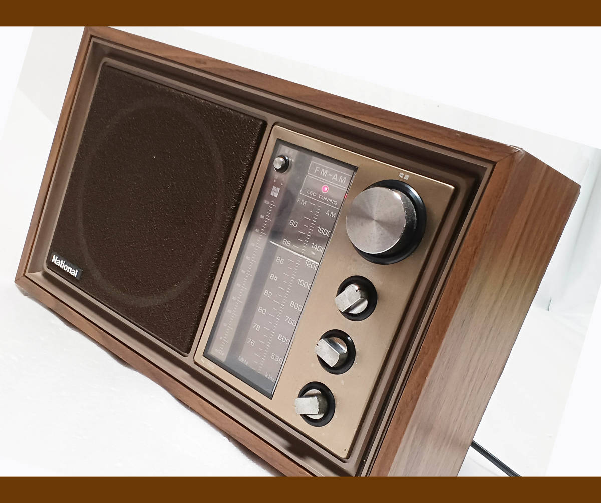 Yahoo!オークション - ナショナル トランジスタ ラジオ RE-896 テーブ