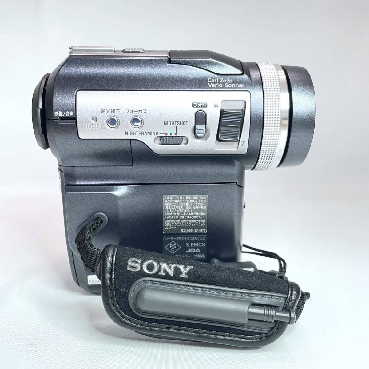 録画・再生OK】 SONY MiniDV ビデオカメラ DCR-PC300 ダビング ソニー