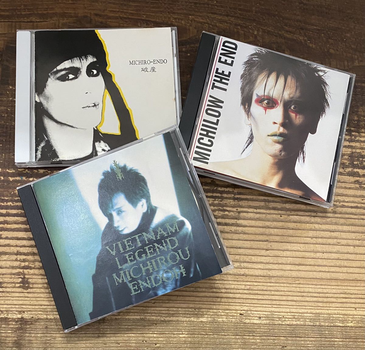 廃盤 CD3枚セット】遠藤ミチロウ ベトナム伝説 THE END 破産 参加 下山