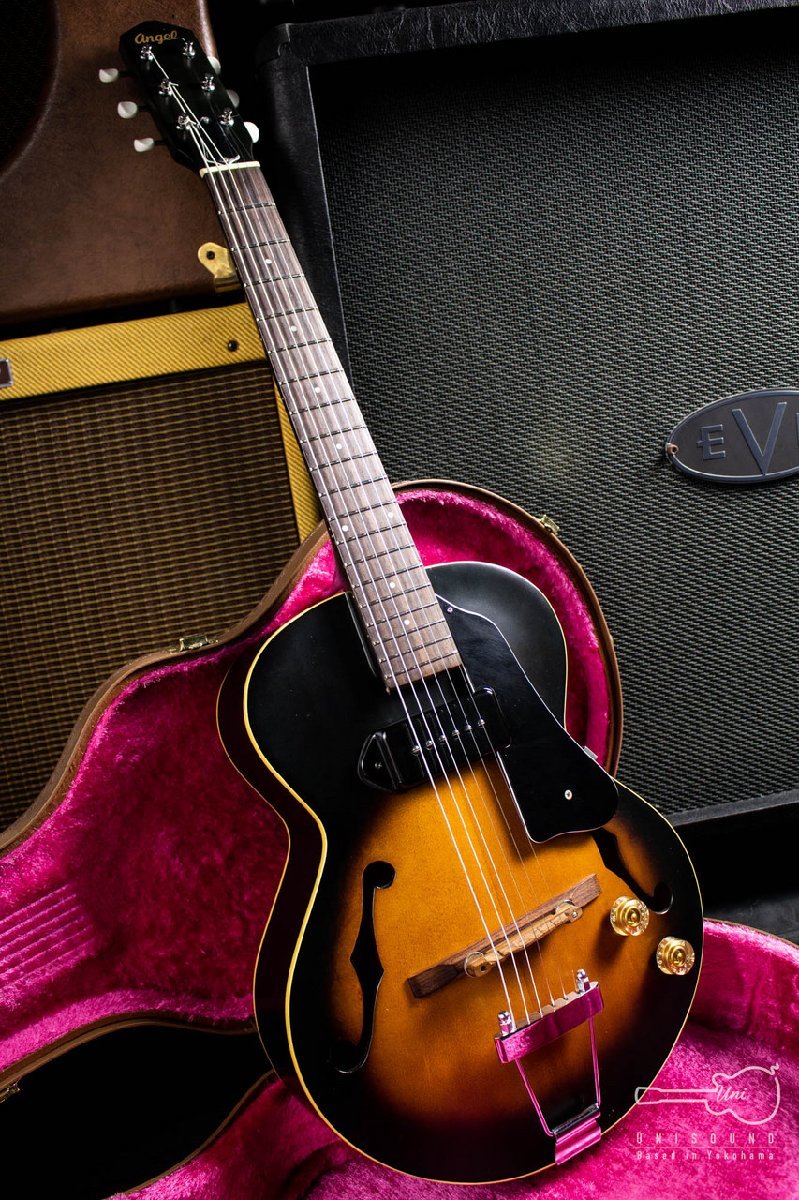 Yahoo!オークション - Ken Guitars Super Angel 3/4 E エレキギター フ