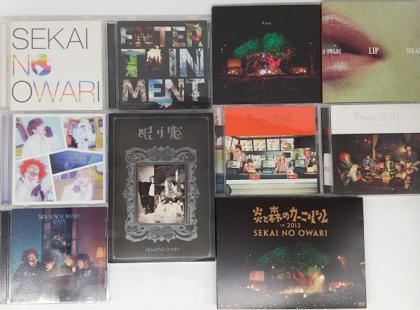 Yahoo!オークション - 送料無料【SEKAI NO OWARI】CD DVD まとめて 10