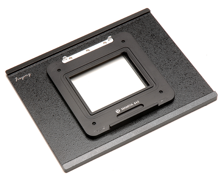 4x5大判カメラ用 デジタルバックアダプター Mamiya645マウントの