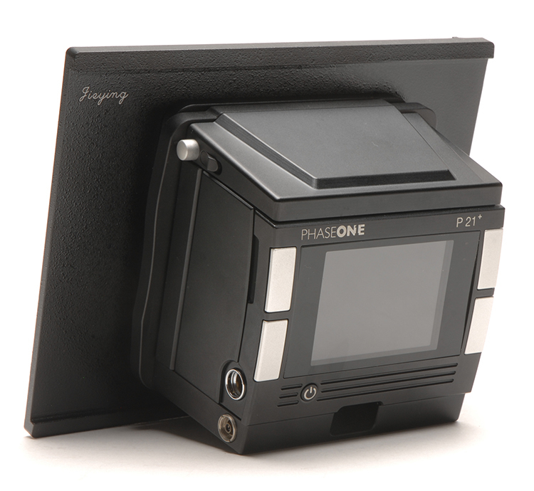 4x5大判カメラ用 デジタルバックアダプター Mamiya645マウントの