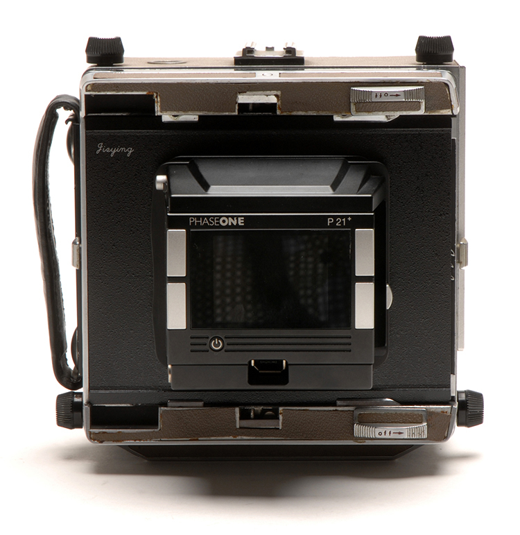 4x5大判カメラ用 デジタルバックアダプター Mamiya645マウントの