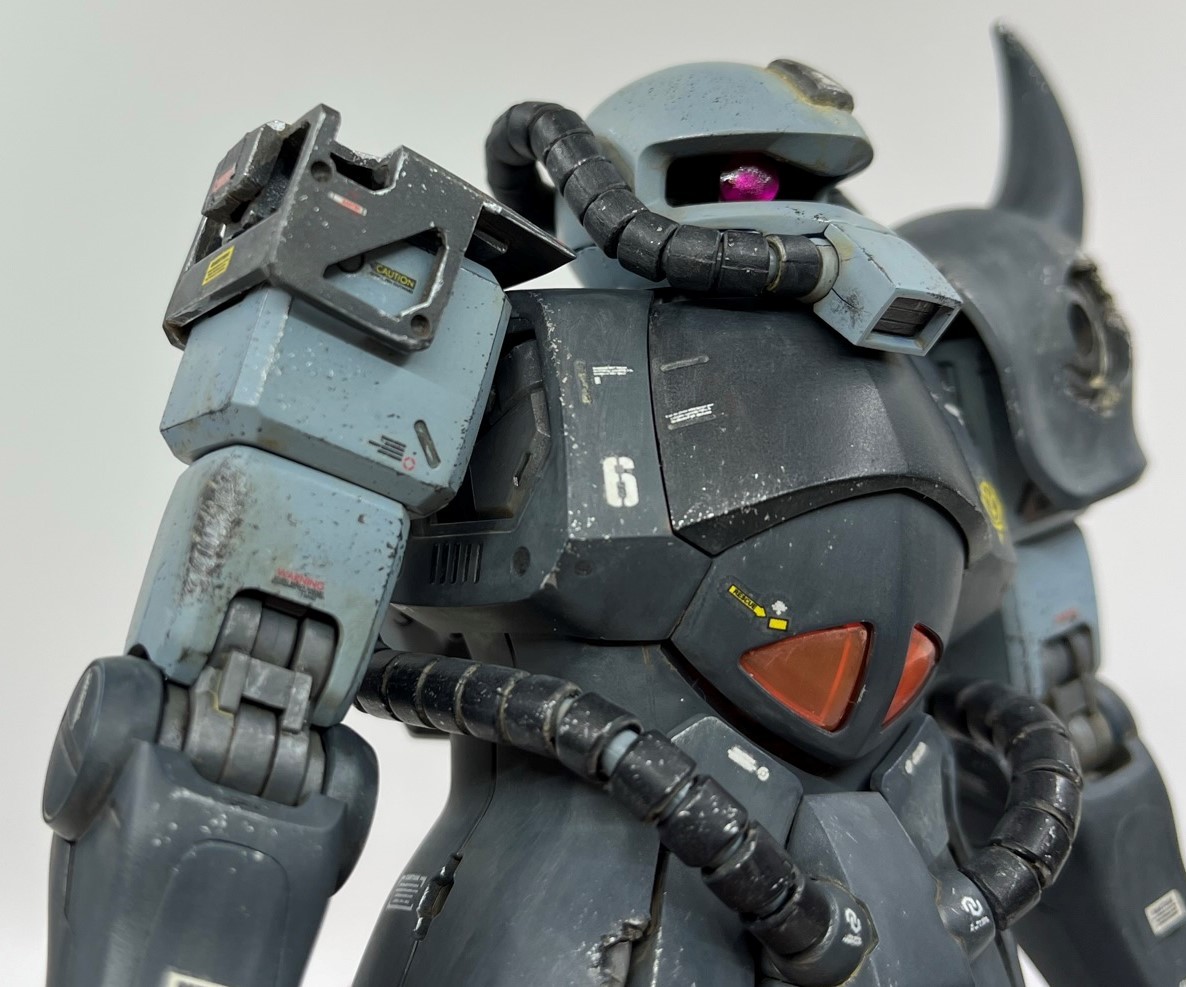 Yahoo!オークション - MG グフVer.2.0 塗装完成品