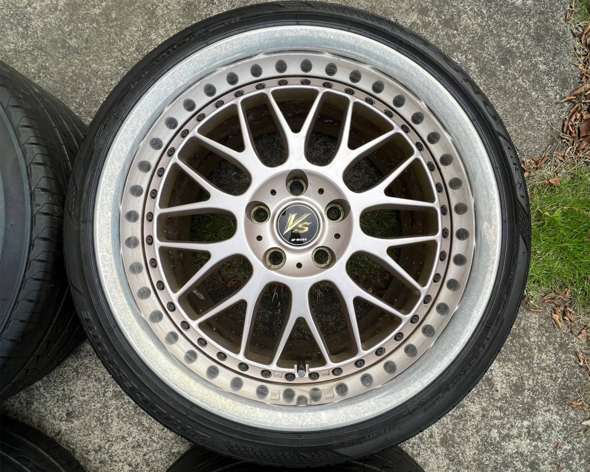 Yahoo!オークション - WORK VS XX 9.5j+32 10j+38 pcd114.3 18インチ