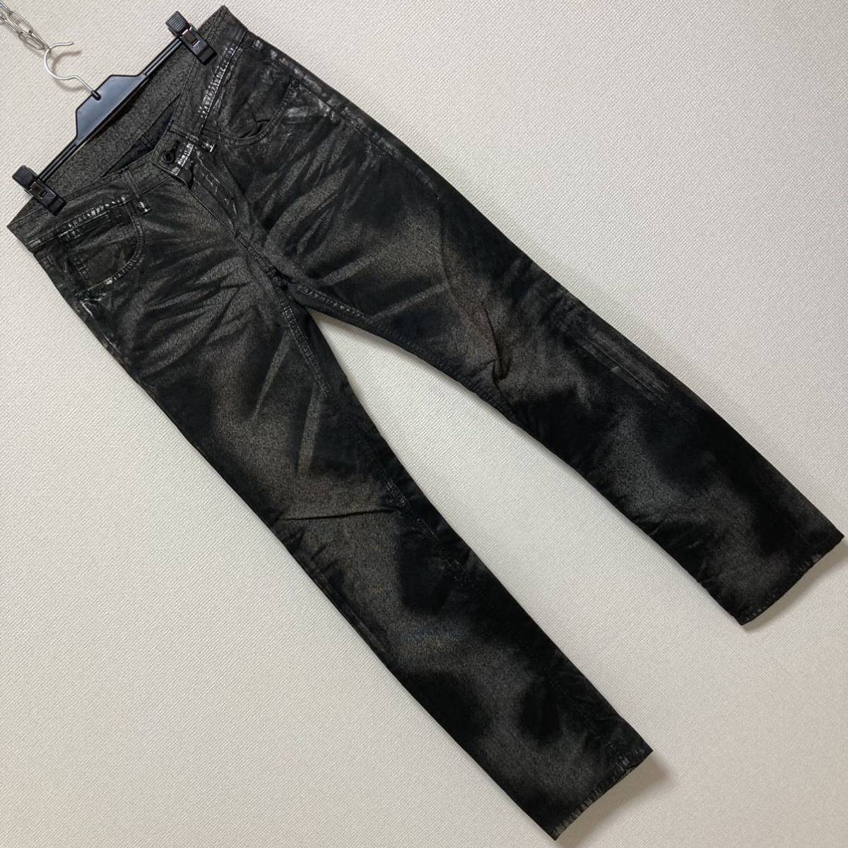 美品 ブラックバレット ニールバレット シルバーコーティング デニム