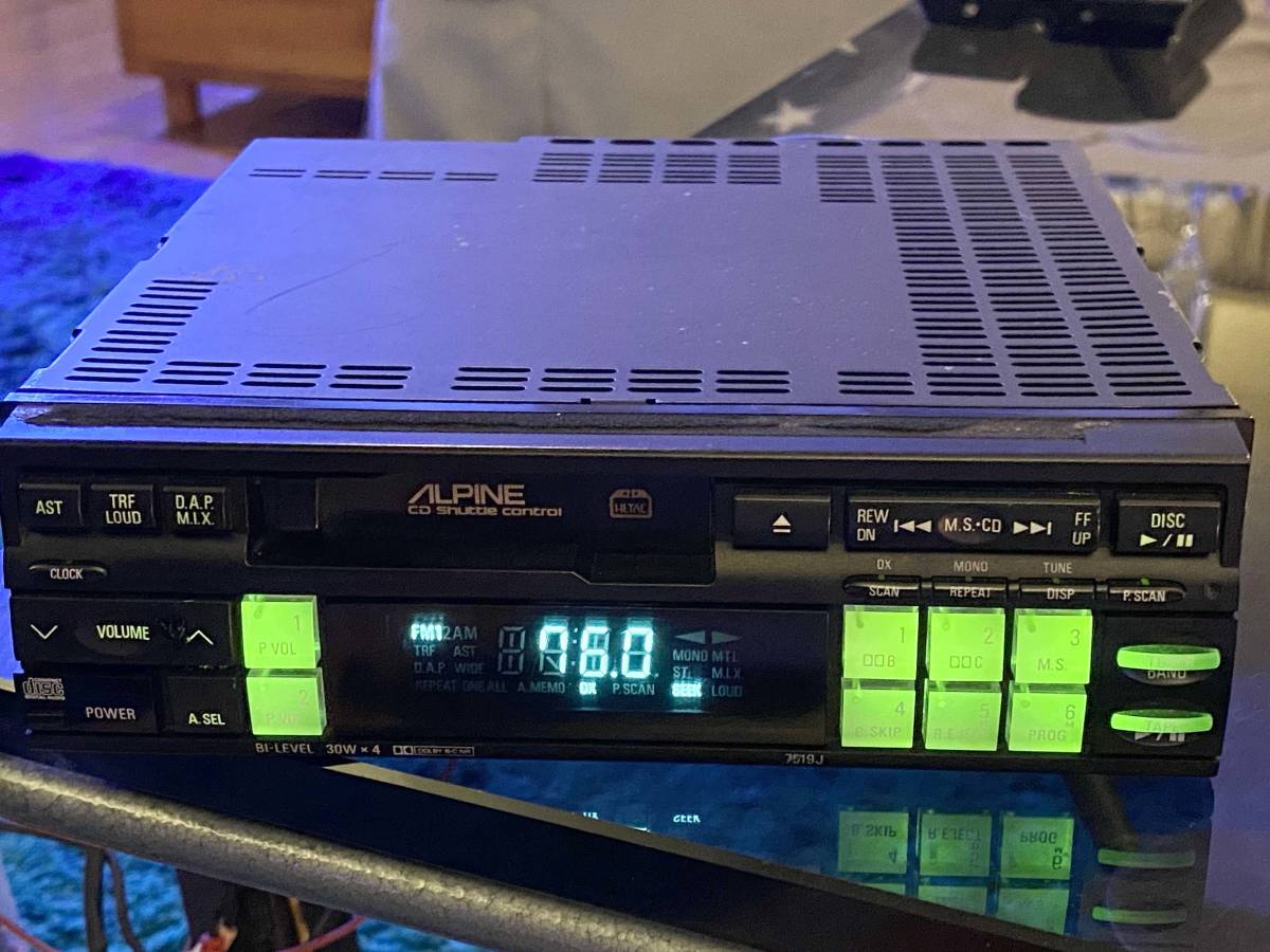 Yahoo!オークション - アルパイン / ALPINE 7519J カセットデッキ