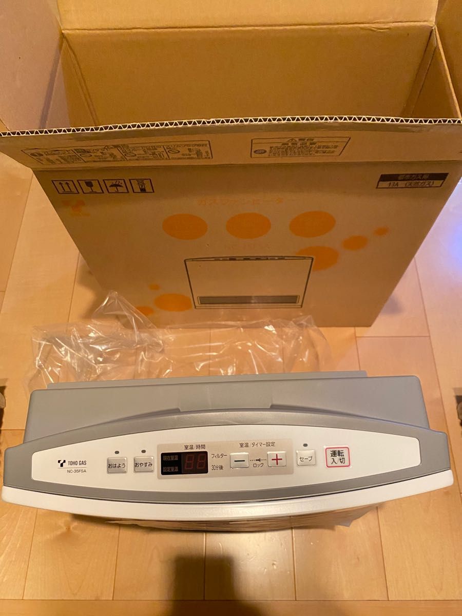 新品未使用 都市ガス用 東邦ガス ガスファンヒーター NC-35FSA｜Yahoo