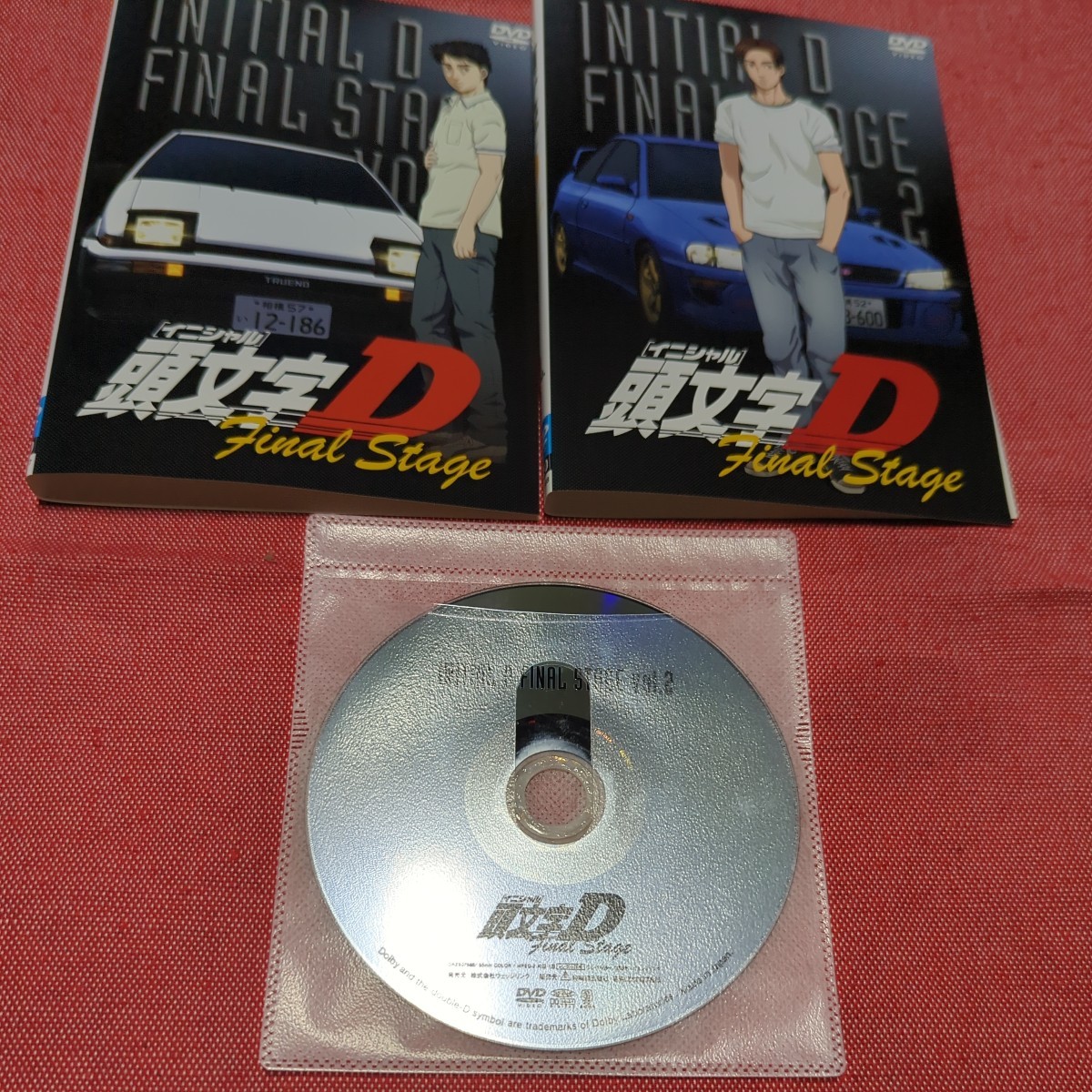 頭文字D イニシャルD Fifth stage DVD Final stage 全7巻セット＋全2巻